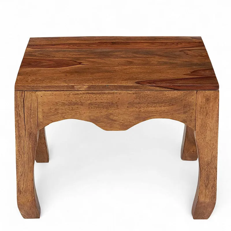Rervon Sheesham Wooden Center Table - Brown media 4