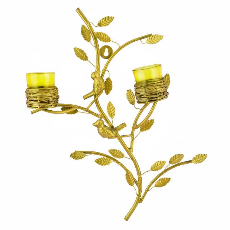 Aurum Stem Candle Holder Votive - Yellow media 3