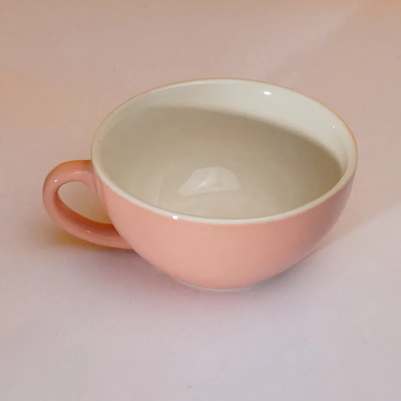Blush & Brew Cup & Saucer (Pink/320 mL) - Eight Piece Set - 5