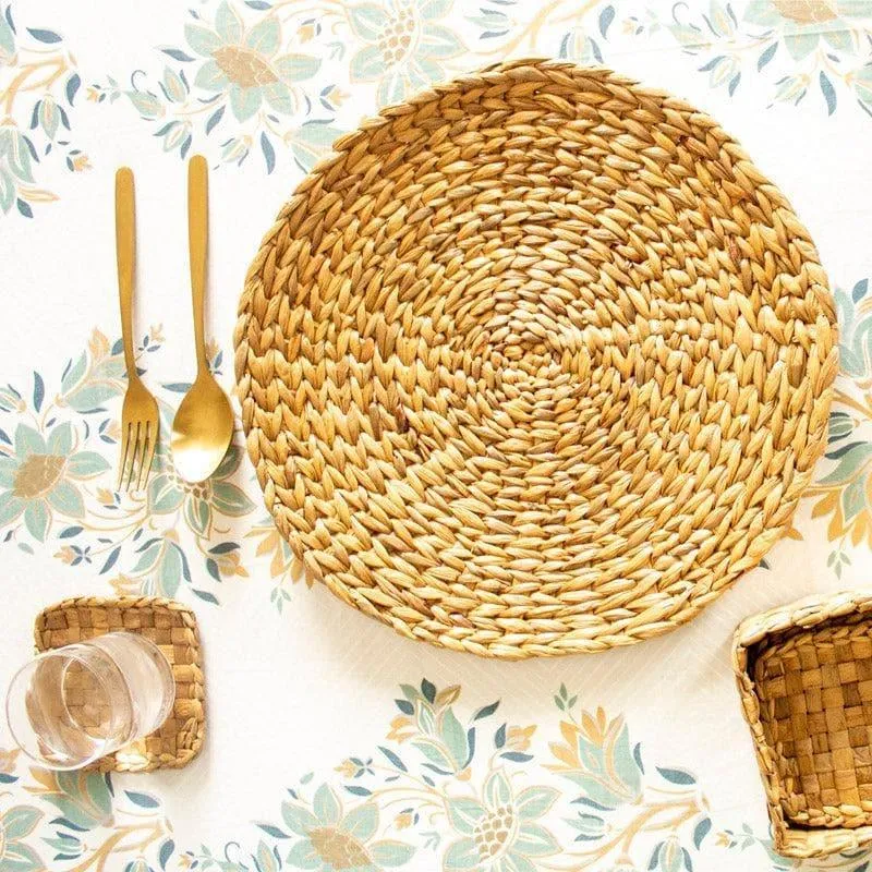 Circle Weaver Natural Fiber Placemat - Set Of Four media 3