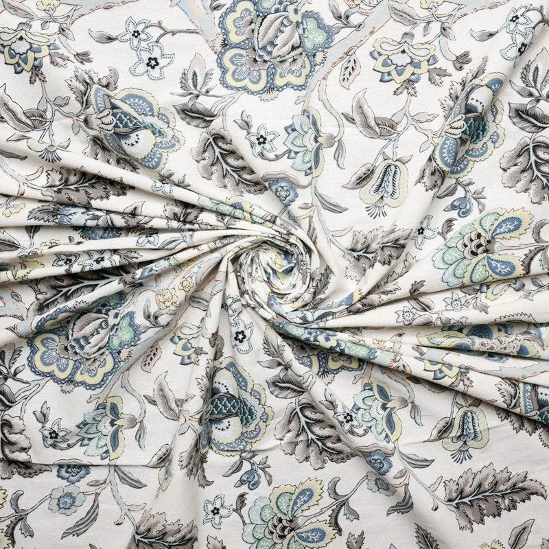 BlossomEdge Cotton Curtain - Set Of Two media 5
