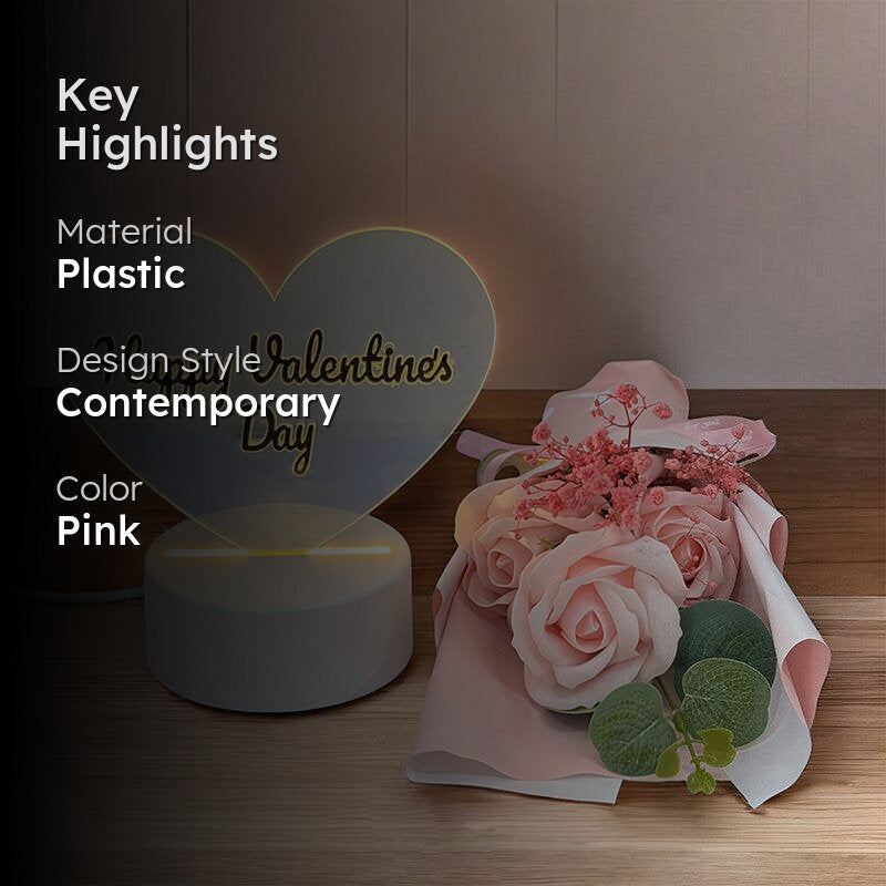 Radiant Hearts Valentine's Gift Box - Two Piece Set media 2