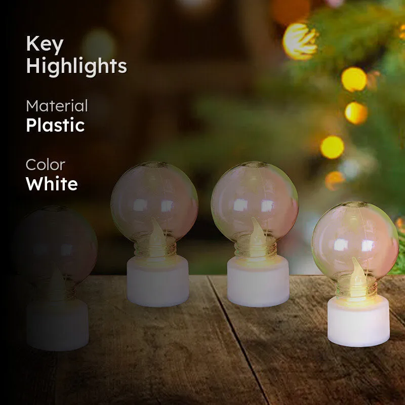 Cafelite LED Battery Candle (White) - Set Of Four media 2