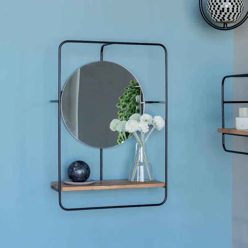 Orange Tree Jasper Mirror with Self media 1