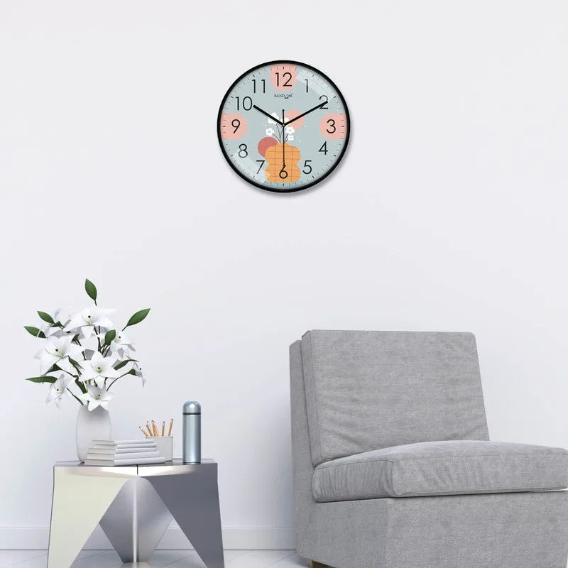 Journey Round Analog Wall Clock - Multicolor media 4