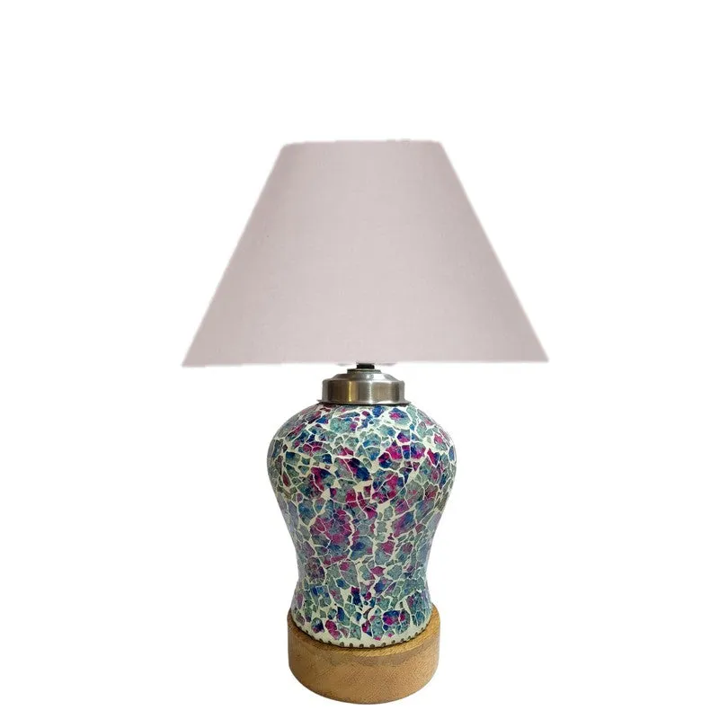 Terron Wooden Table Lamp - Multicolor media 4