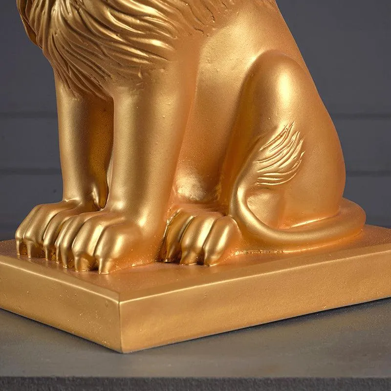 Rex Leo Painted Resin Showpiece media 5