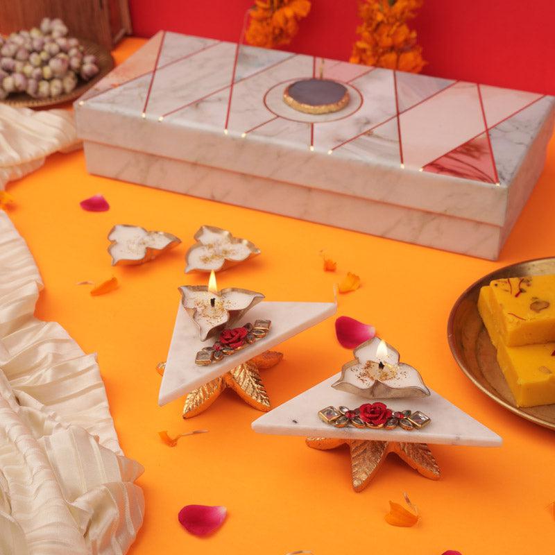 Mithuna Phool Marble Festive Gift Box media 3