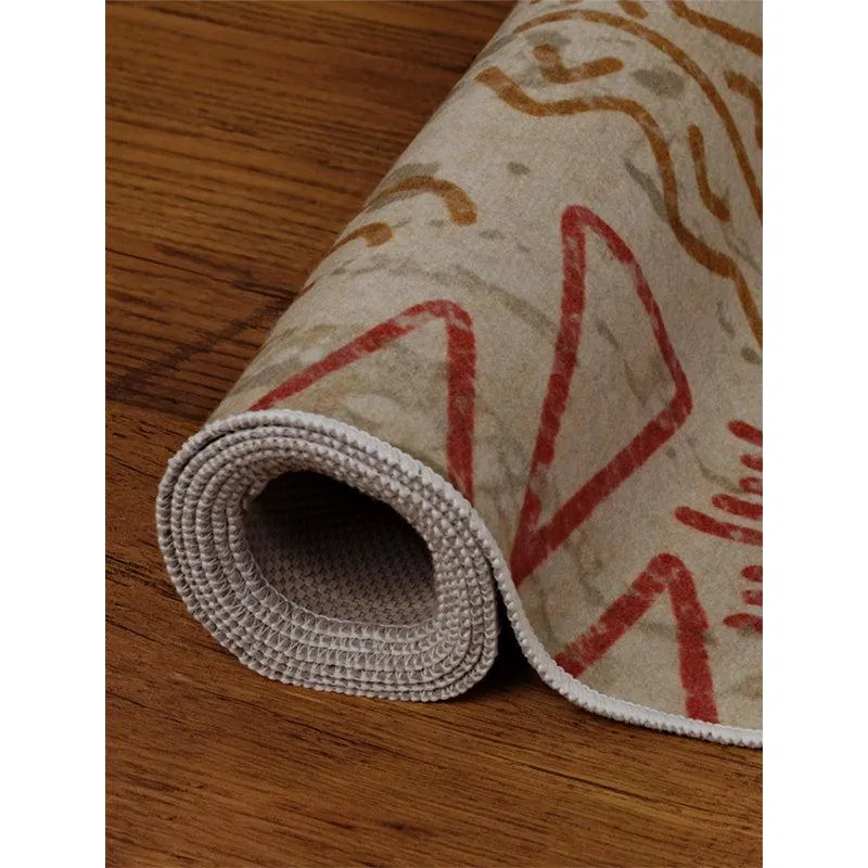 Yanika Boho Carpet - Orange media 4