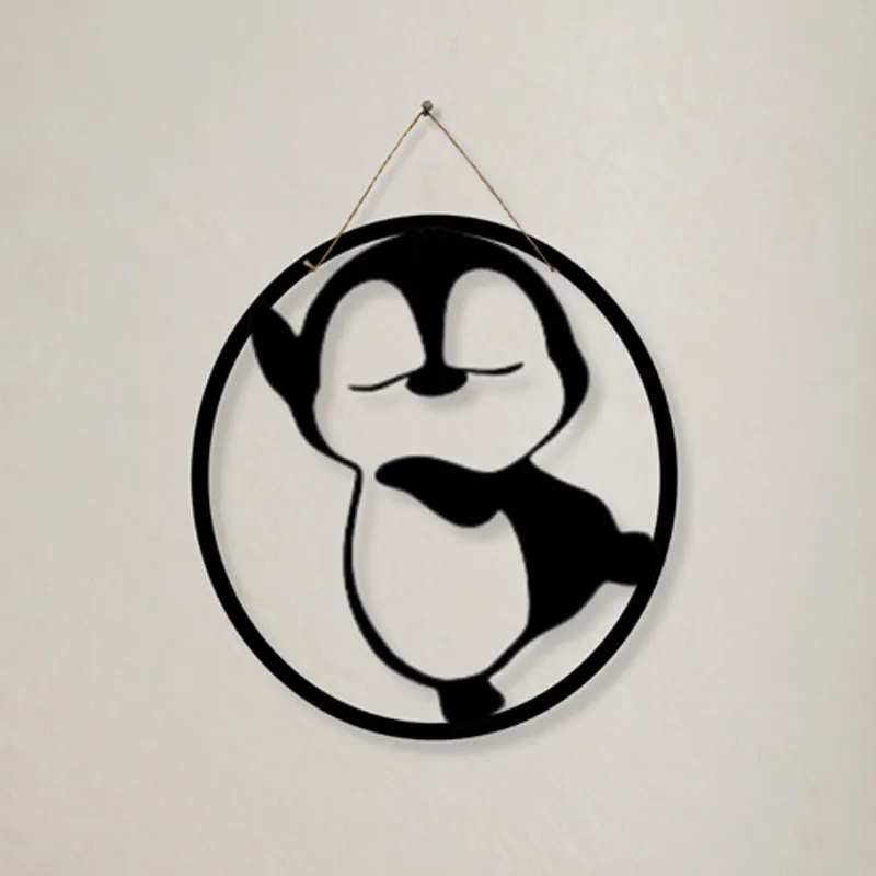 Penguin Ballet Iron Wall Accent media 3