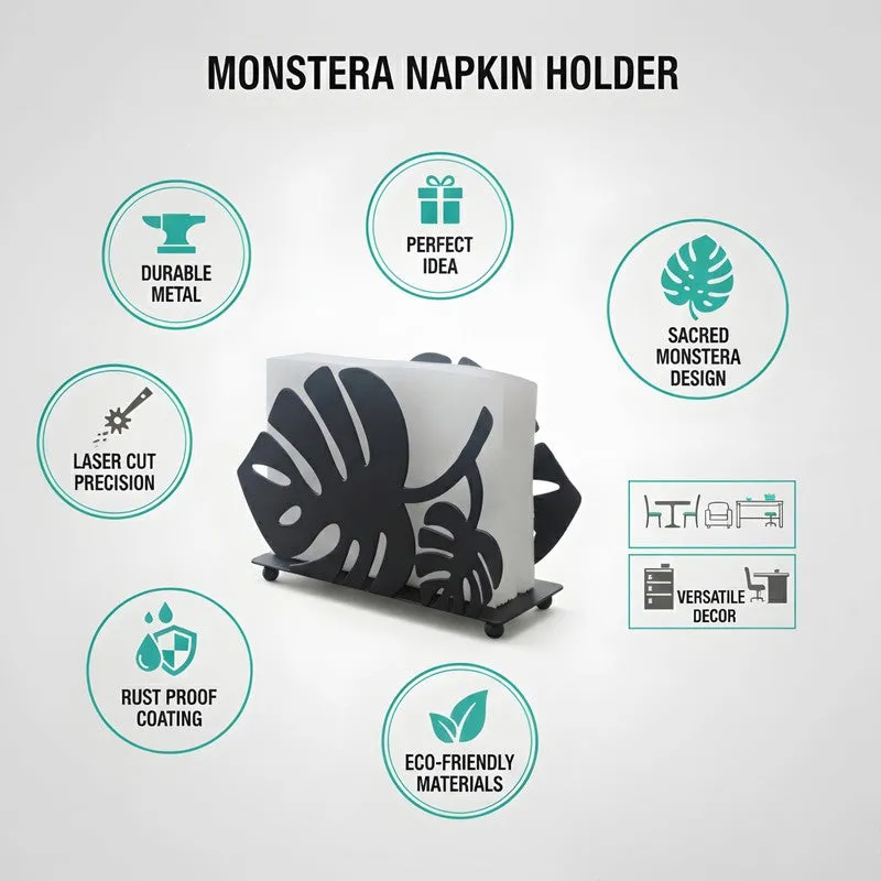 Safari Luxe Tissue Holder - Black media 6