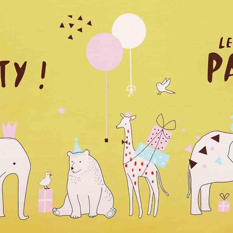 Party Animals Cotton Bedsheet - 210 TC media 5
