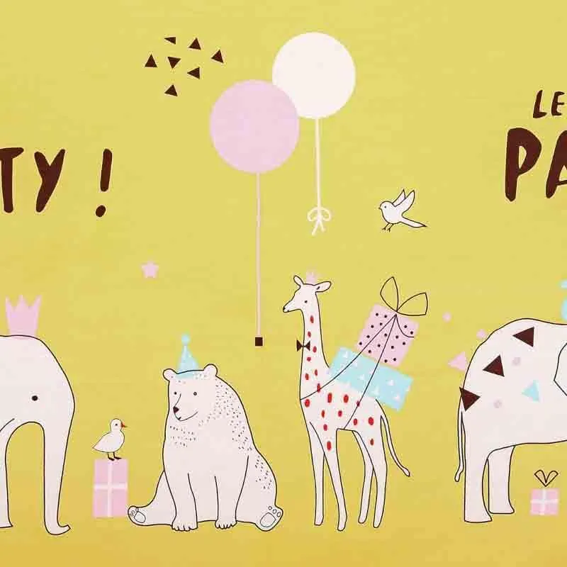 Party Animals Cotton Bedsheet - 210 TC media 5