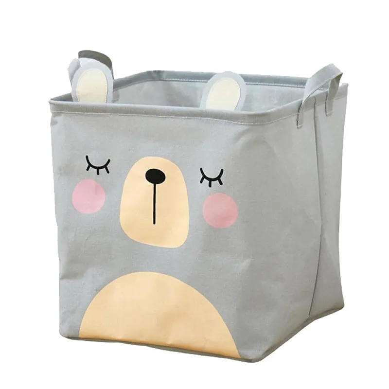 Paw Pals Bear Laundry Basket media 3
