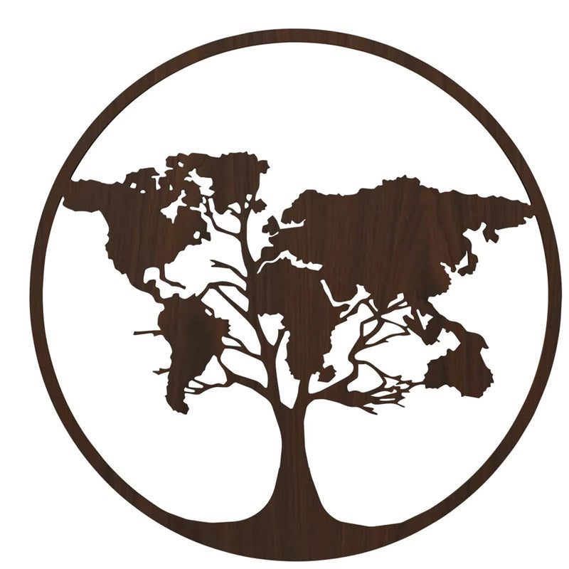 Tree Of World LED Strip Light MDF Wall Accent media 4