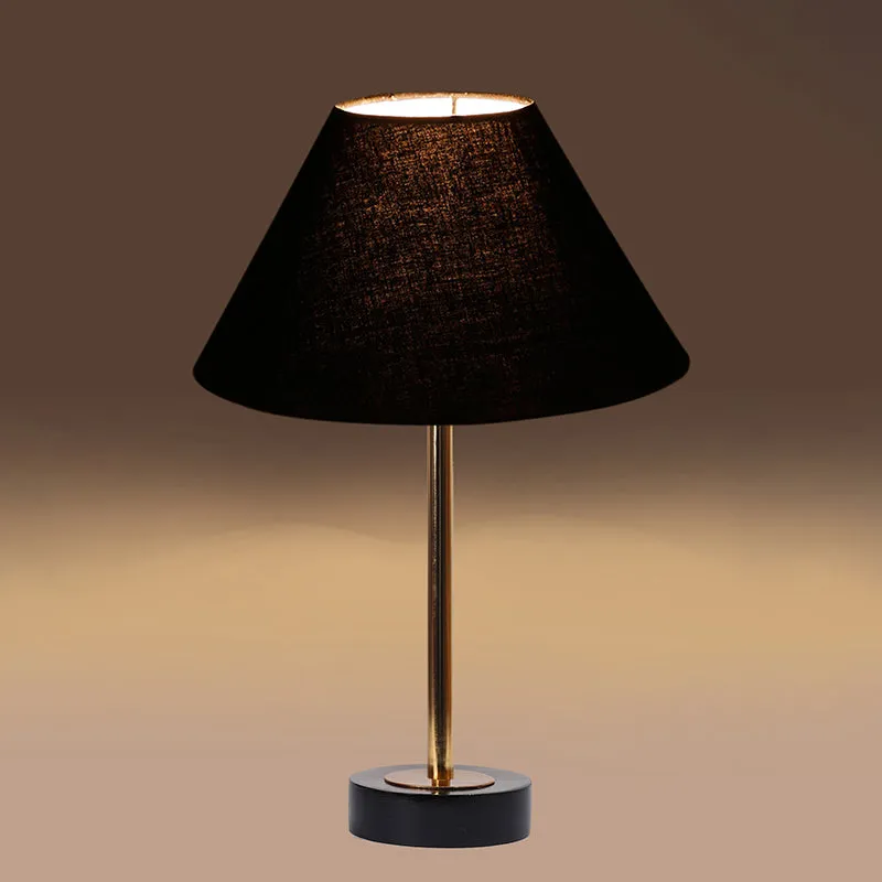 Cotin II Rodin Wooden Table Lamp - Black,Gold media 6