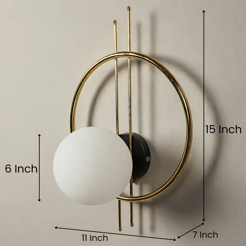 Monique Halo Iron Wall Lamp media 8
