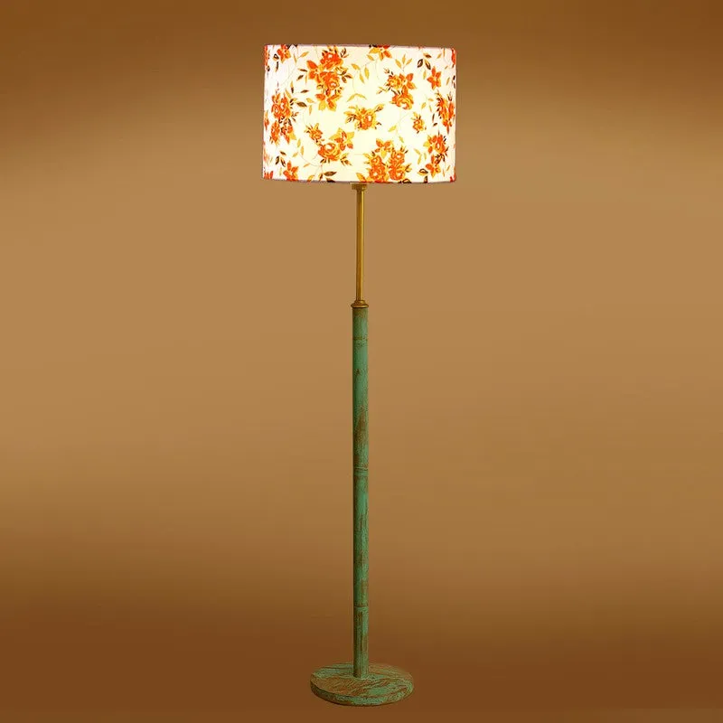 Ocean Mist Wooden Floor Lamp - Orange media 7