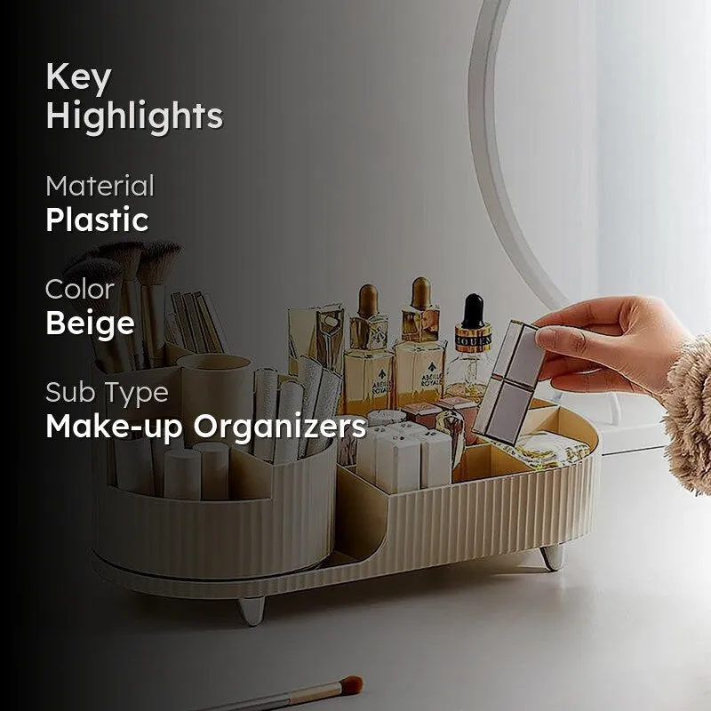 Sort Story Plastic Cosmetic Organiser - Cream media 2