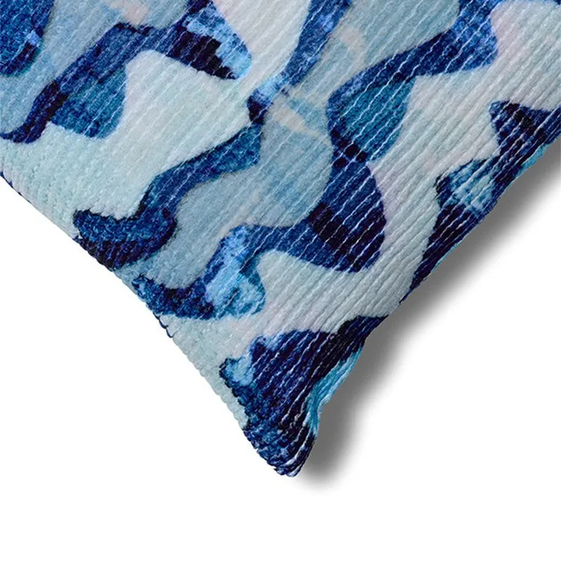 RythmFlow Cushion Cover - Blue media 4