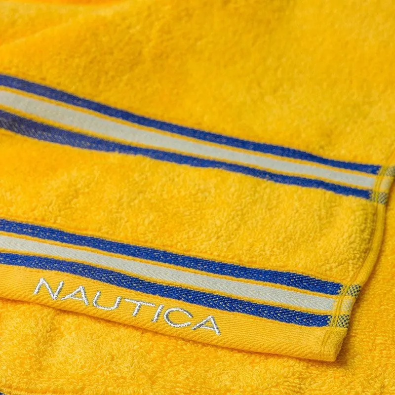 Nautica Dove Dual Down Cotton Bath Towel - Yellow media 6