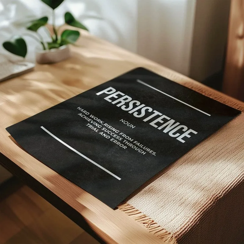 Persistence Principle Wall Poster media 4