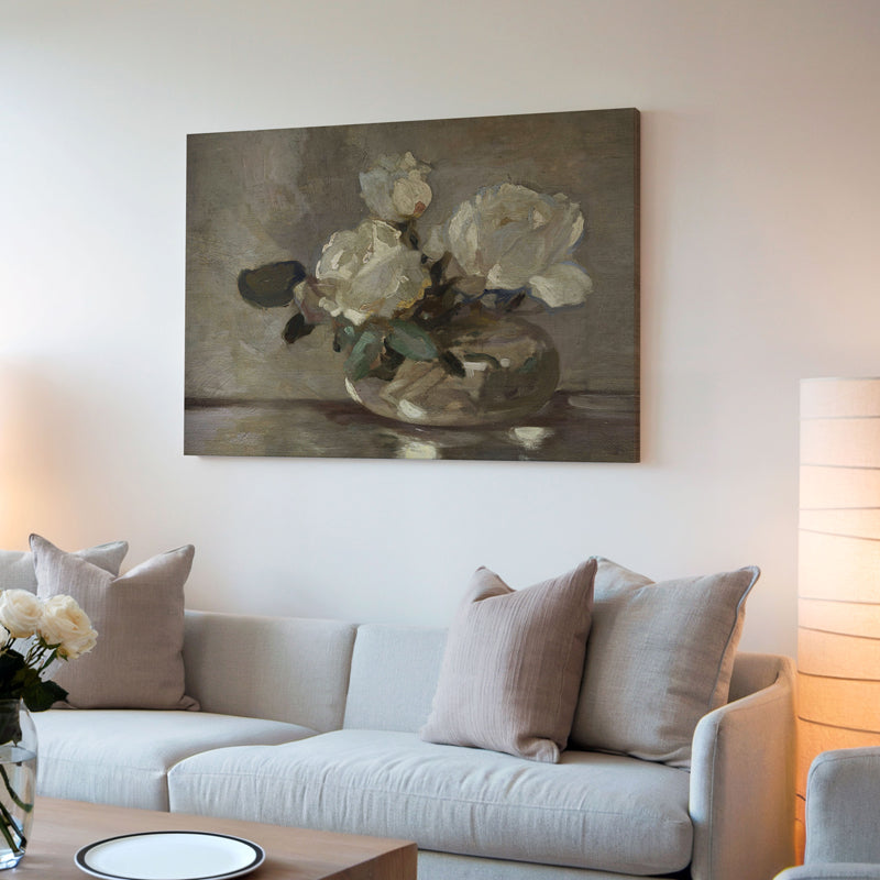 Cottage Flowers Wood Wall Art