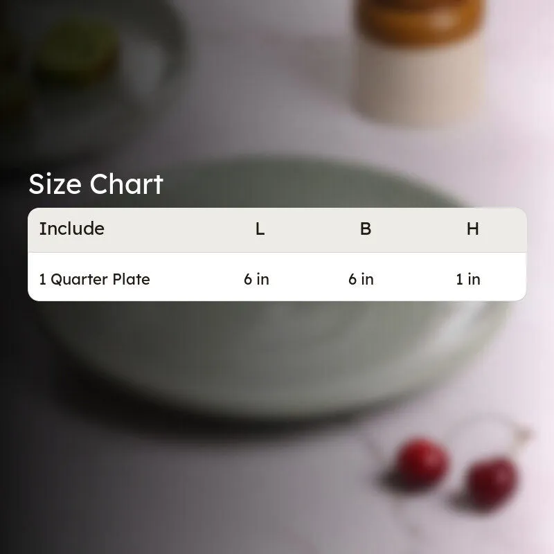Diara Ceramic Quarter Plate media 6