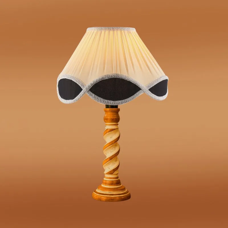 Modera Arvo Wooden Table Lamp - White media 6