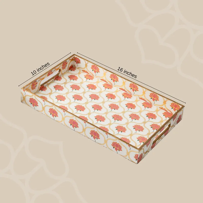 Lotus Grace Serving Tray media 7