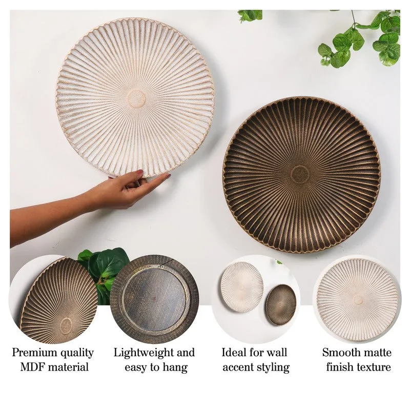 Wallora Decorative MDF Wall Accent - Set Of Two media 5