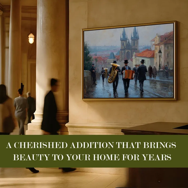 Cathedral Canvas Wall Painting With Frame media 7