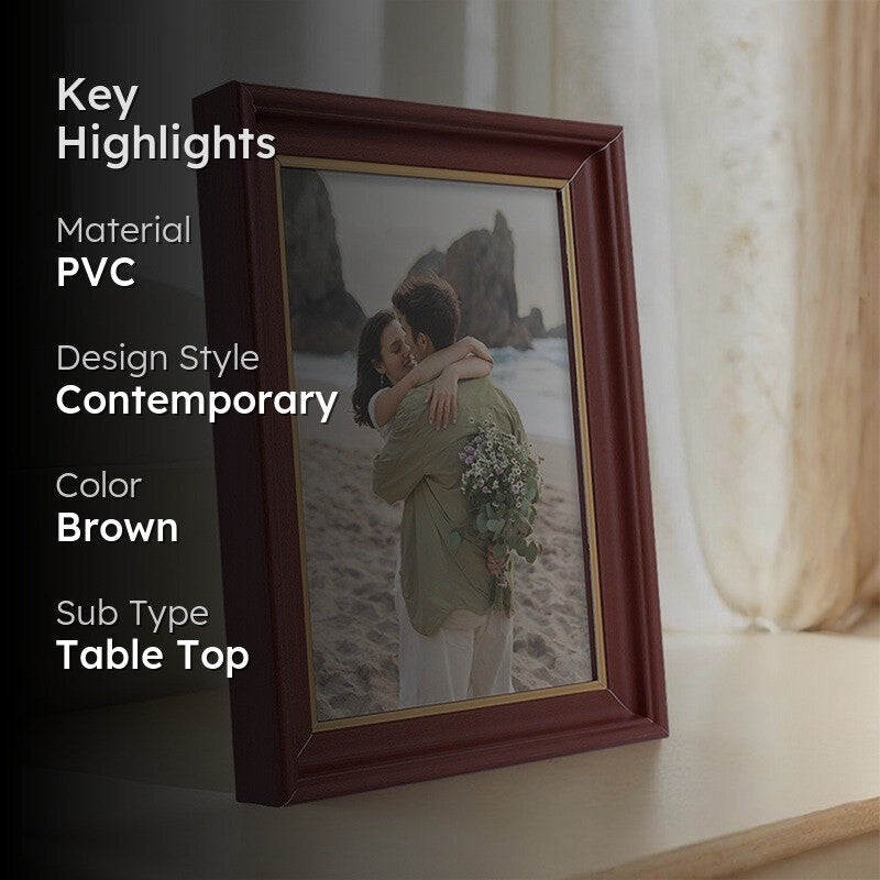MemoRise Photo Frame - Brown media 2