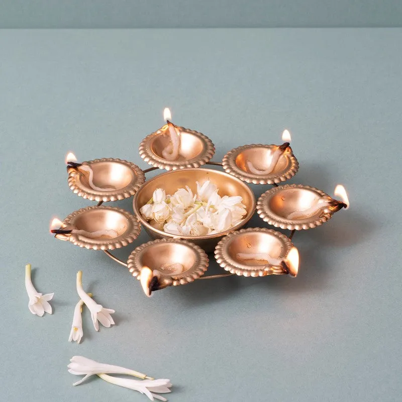 SwarnaJyoti Metal Diyas media 4