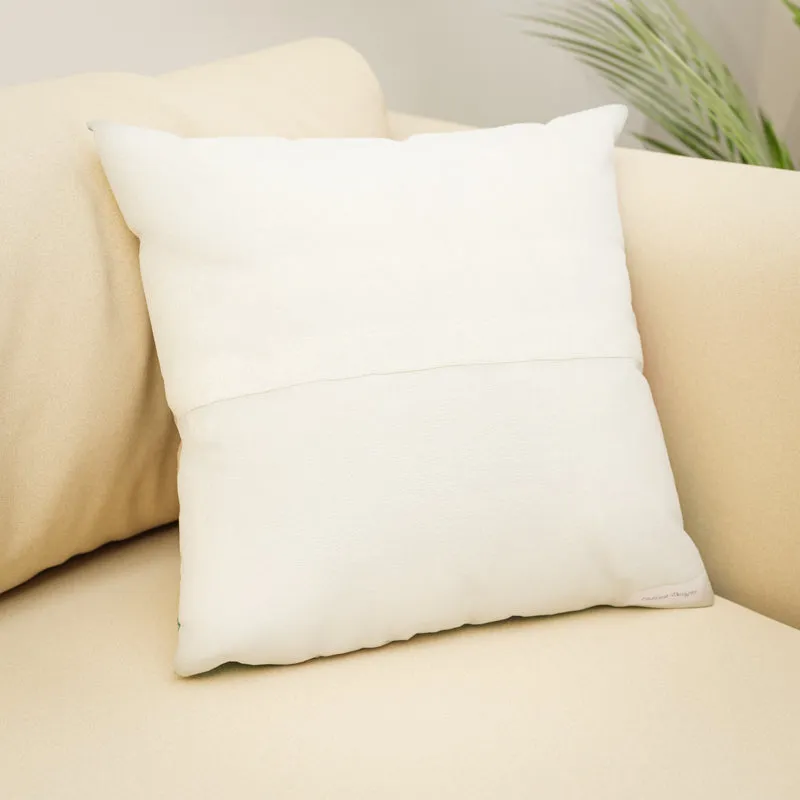 Indigo Pottery Cushion Cover (Dark Blue) - Set Of Five media 5