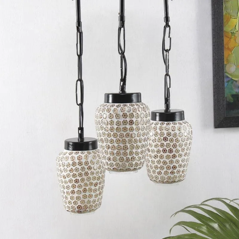 Honey Comb Gleam Cluster Ceiling Lamp media 3