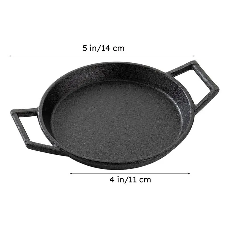 Flamedisk Cast Iron Shallow Dosa Tawa - 22 cm media 7