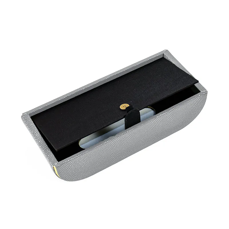 Tisquo Curve Faux Leather Tissue Box - Grey media 6
