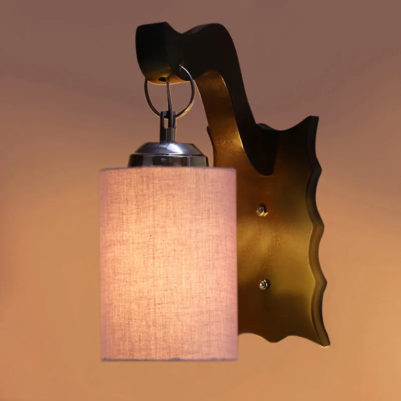 Delphi Wooden Wall Lamp - Beige media 5