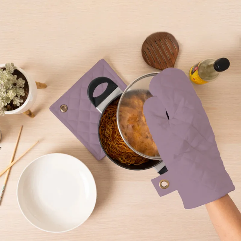 Heyden Pot Holder & Glove - Lilac Purple media 1