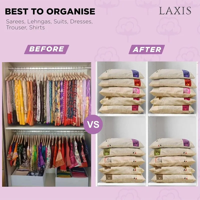Zolmix Closet Bloom Cotton Cloth Organizers media 4