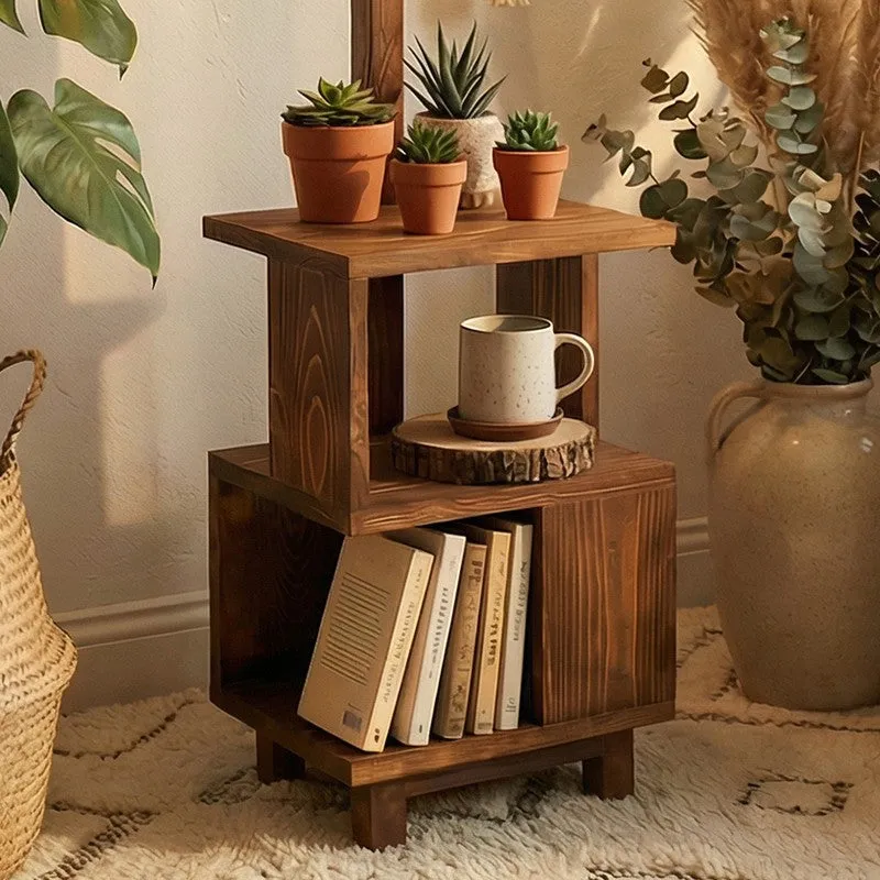 SubtleGlow Wooden Floor Lamp - Brown media 5