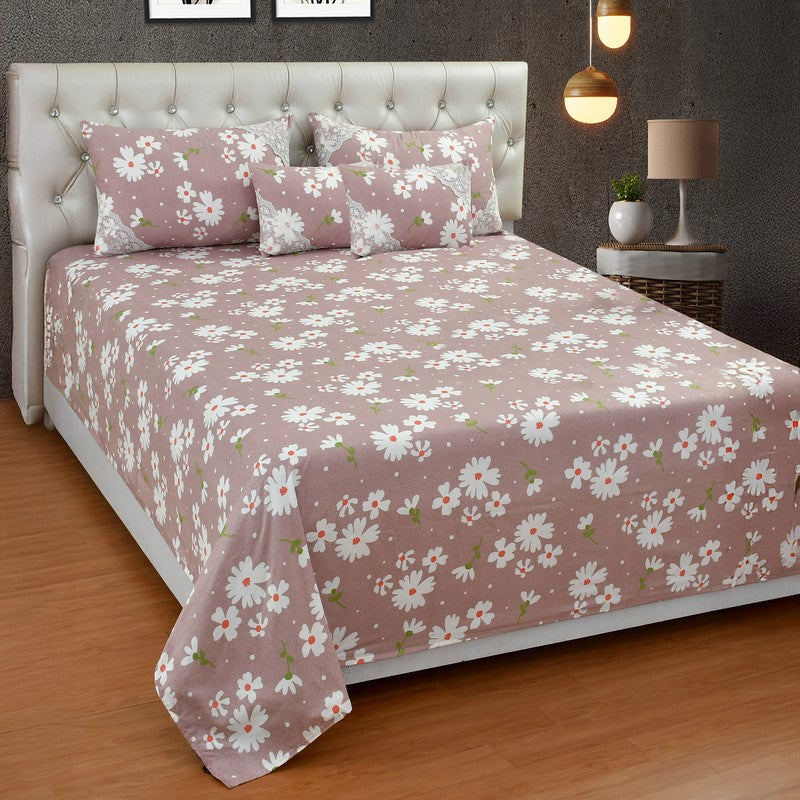 Orchid Dream Bedding Set (Purple) - Five Piece Set