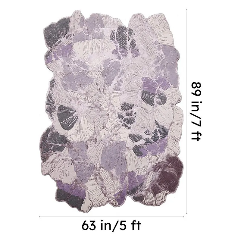 Kairo Cotton Carpet - Purple media 10