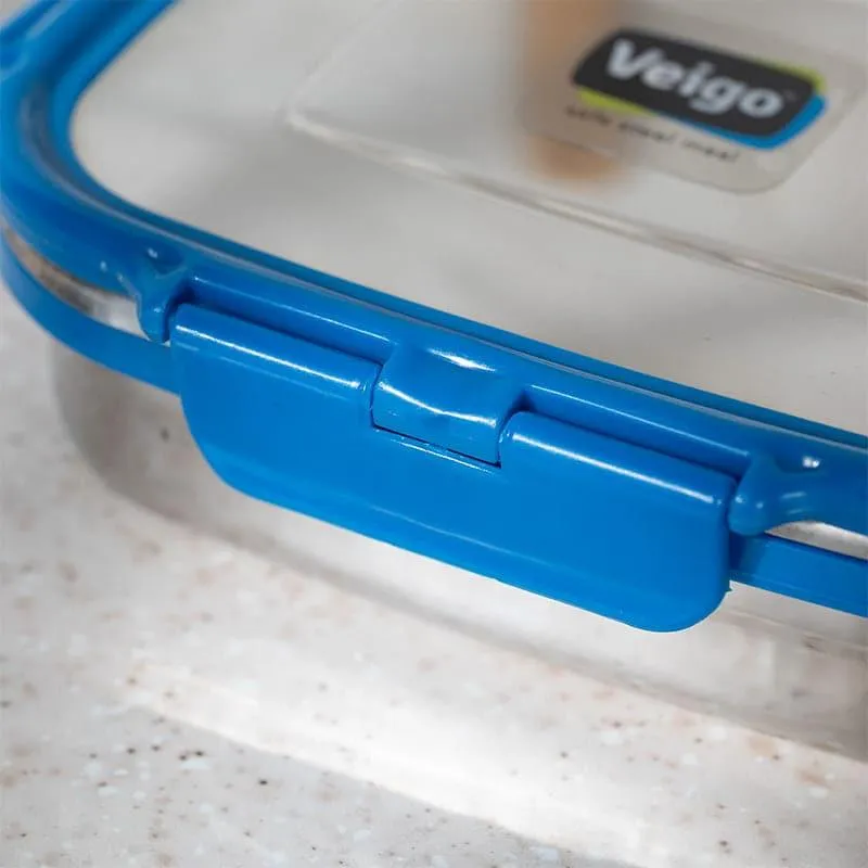 Maxo Munch Airtight Lunch Box (Dark Blue) - 575 mL media 4