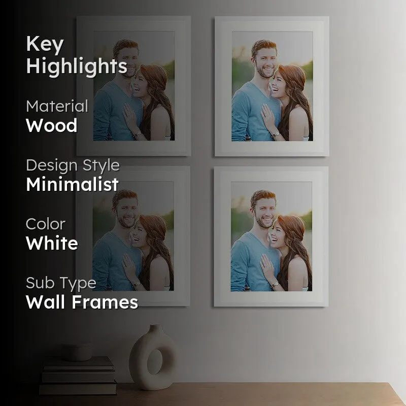 Timberline Air Photo Frame (White) - Set Of Four media 2