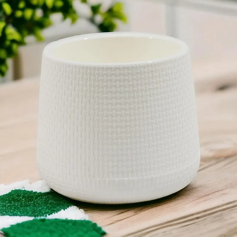 Pure Stem Pot - White media 1