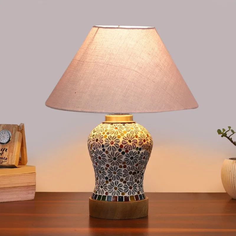 Basken Wooden Table Lamp - Multicolor media 3