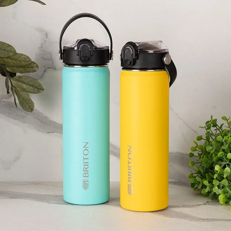 Fizz Fantasia Bottle (Sky Blue & Yellow, 750 mL Each) - Set Of Two media 1
