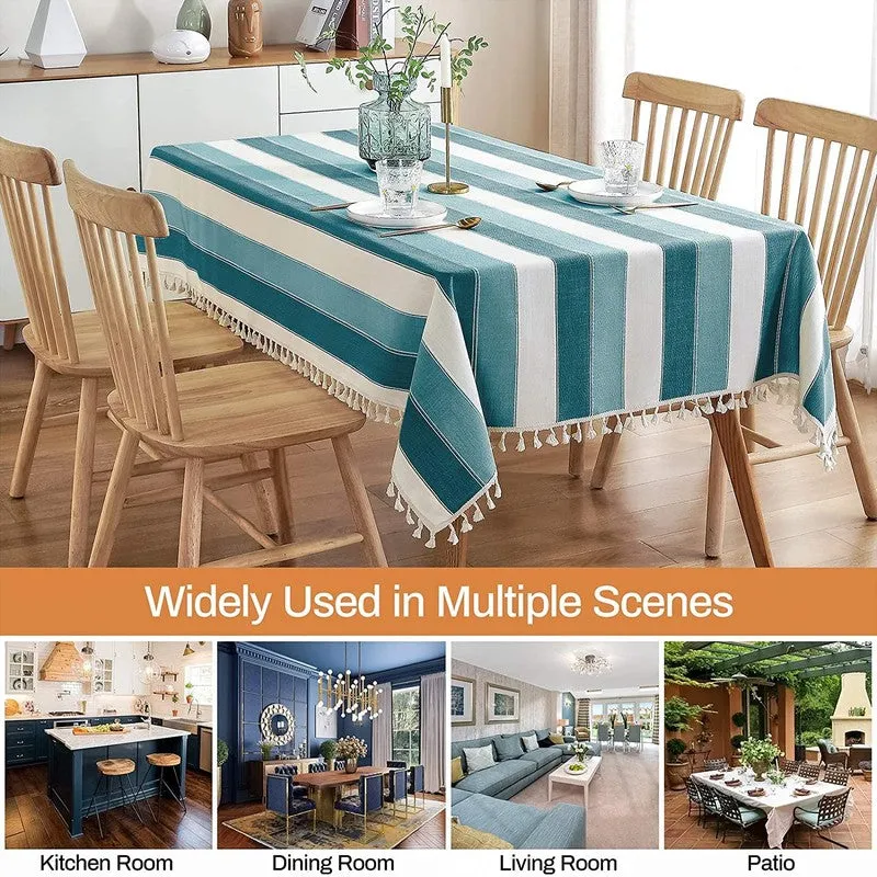 Urban Space Slimstripe Table Cover - Blue media 3